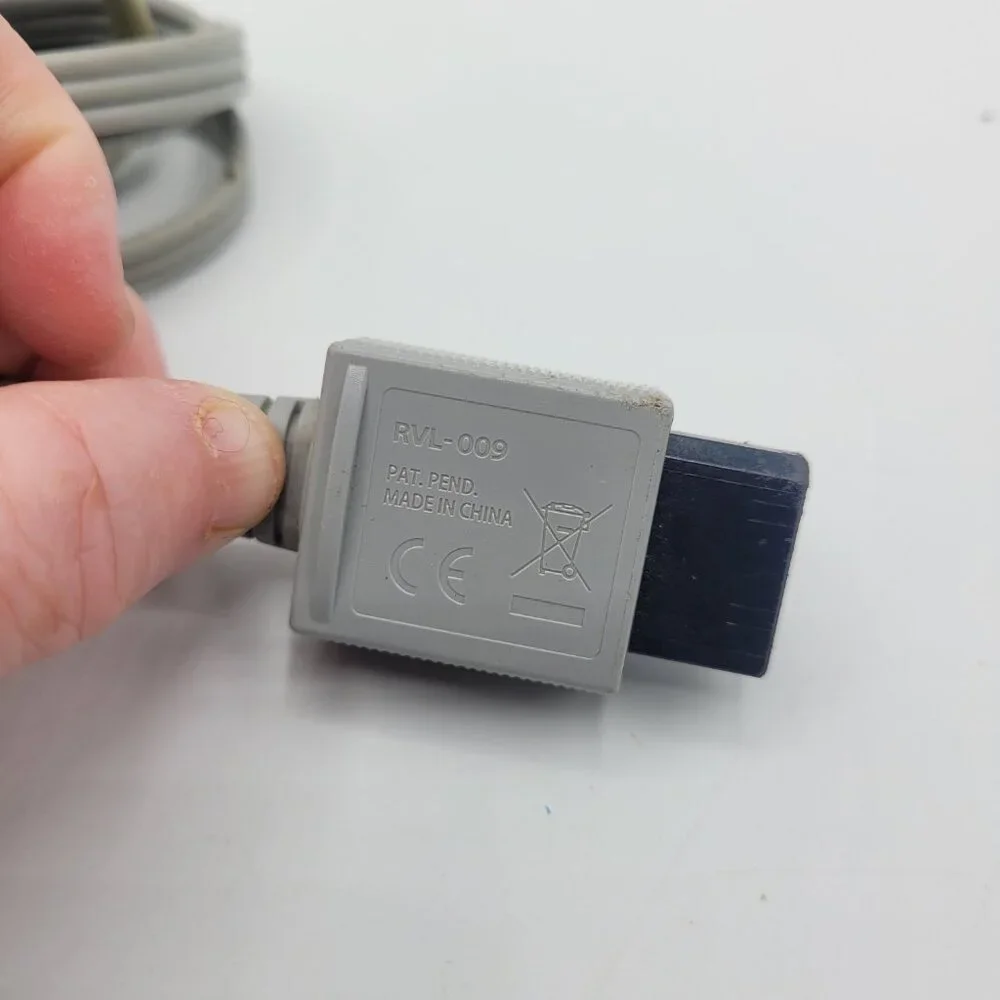 Official Nintendo Wii Audio Video AV Cable RVL-009 Tested Working